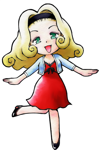 Harvest Moon Clipart Red - Harvest Moon A Wonderful Life Muffy (400x613)