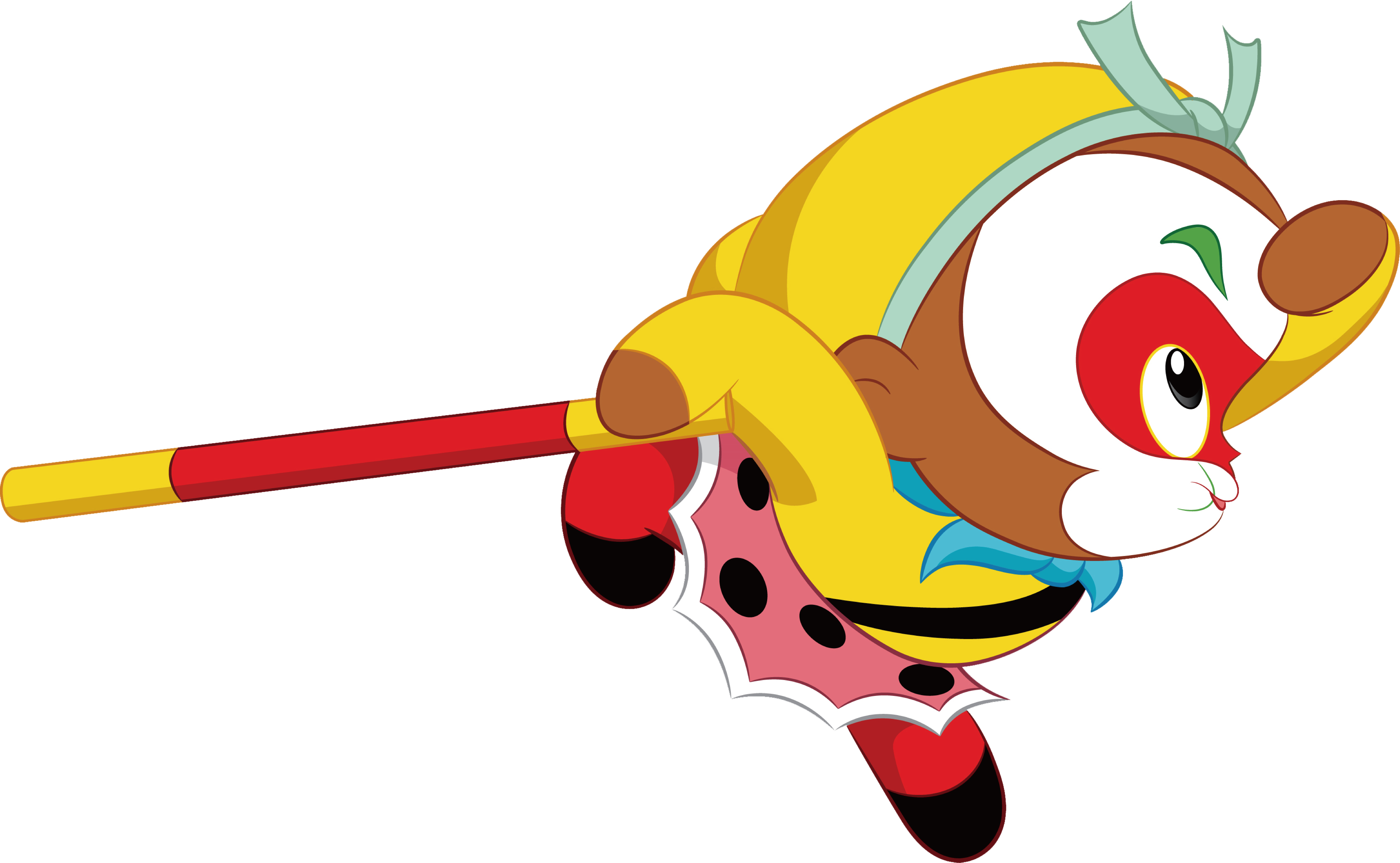 Sun Wukong Journey To The West Cartoon - Monkey King Sun Wukong Cartoon (7075x4364)