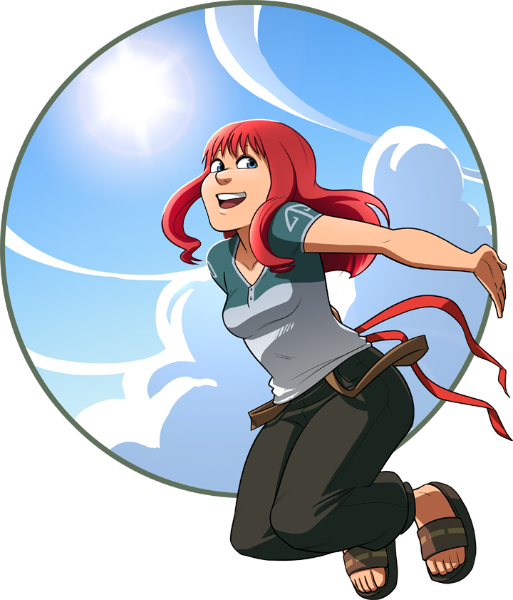 Luna Leap By Blue-ten - Cartoon (720x841)