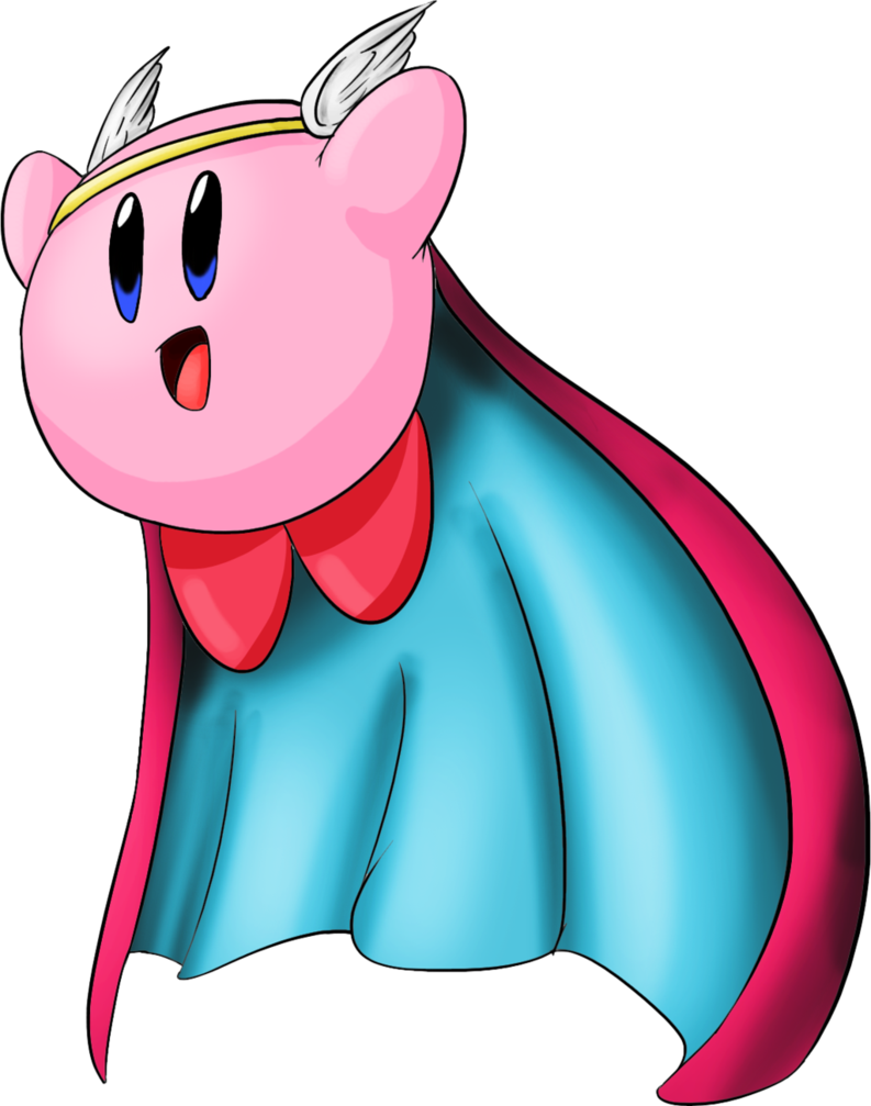 Hi-jump Kirby By Juacoproductionsarts - Kirby (793x1007)