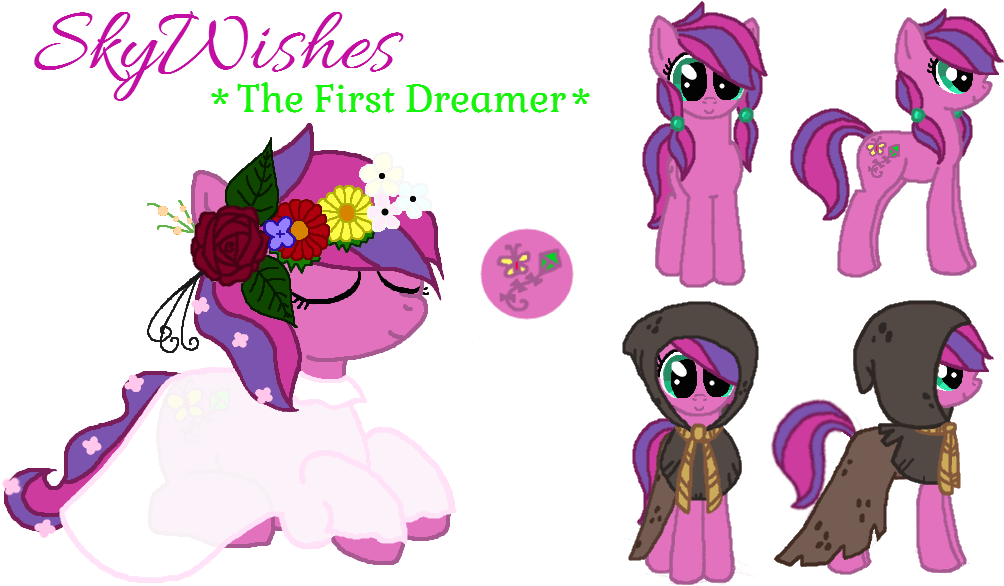 Star3catcher, Clothes, Dress, Earth Pony, Flower, G3, - Cartoon (1024x597)