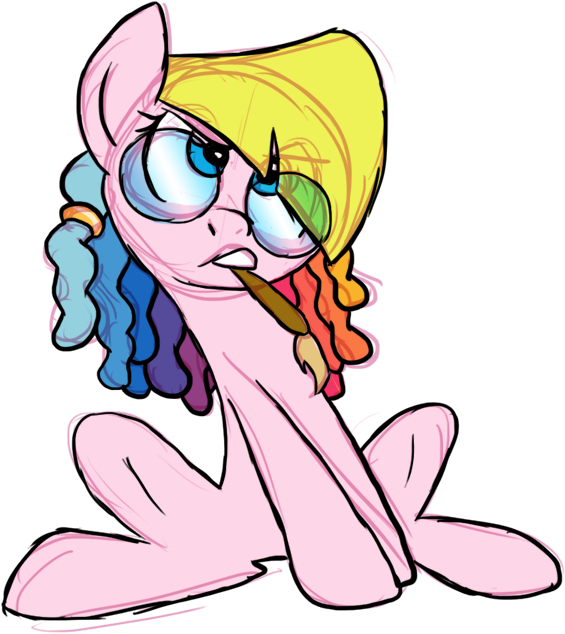 Alternate Hairstyle, Artist - Cartoon (656x692)