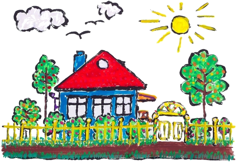 Environmental Mold Testing - Houses Drawing Children (800x561)