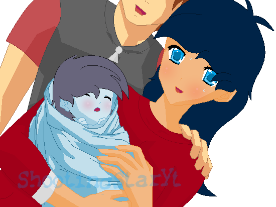 Mlp The New Family Member By Shootingstaryt - Painting (550x412)