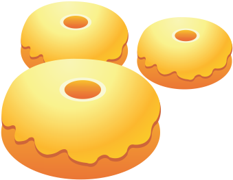 Download File Type - Doughnut (389x346)