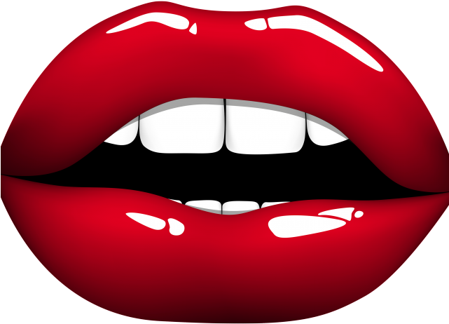 Share - Lips Clipart (640x480)