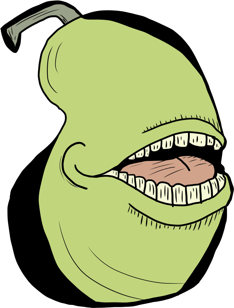 Nose Cheek Mouth Clip Art - Cartoon (1050x1050)