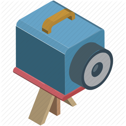 Movie Clipart Video Camera - Video (512x512)