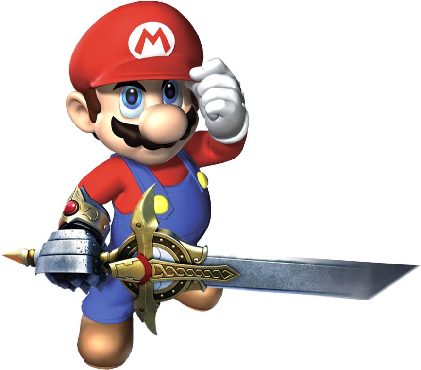 Um Dia, O Pacífico Reino Dos Cogumelos Foi Invadido - Mario 64 Ds Mario Png (1024x901)