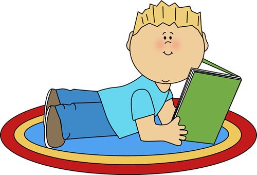 Free Clip Art Children Reading Books - Clip Art (500x340)