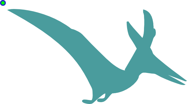 Pterodactyl Clip Art At Clker - Dinosaur (600x335)
