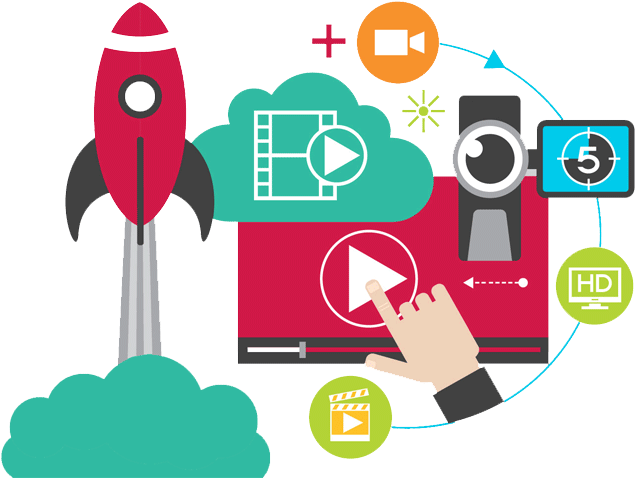 Marketing Clipart Digital India - New Video Marketing Graphic (800x538)