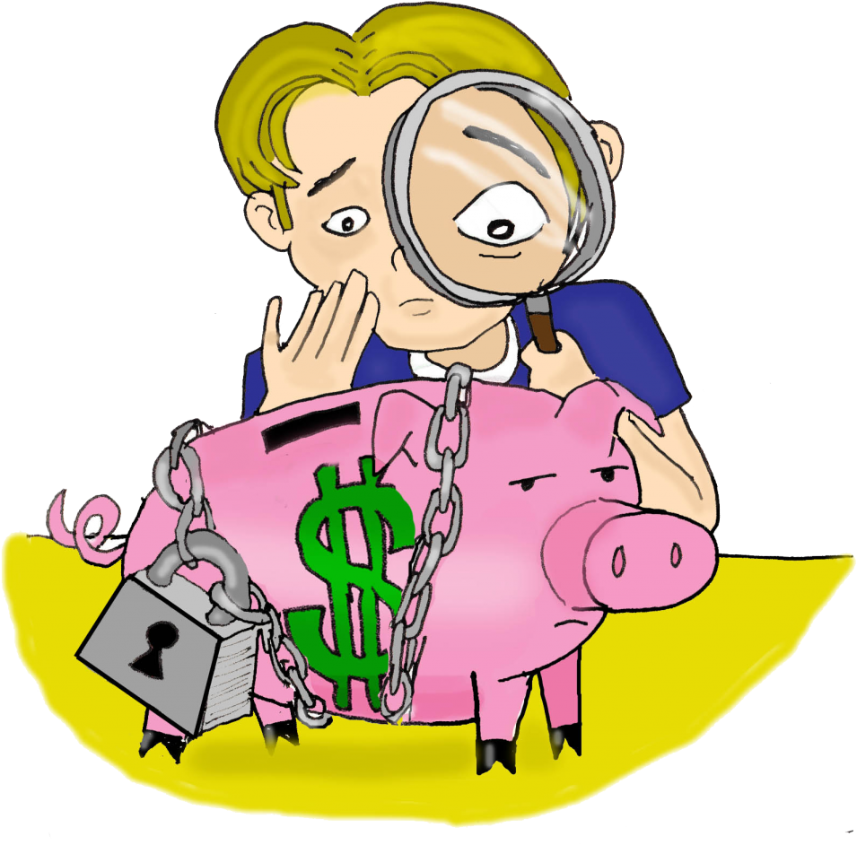 Statement Clipart Budget Money - Cartoon (1024x989)