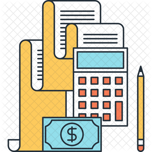 Accounting Icon - Stock Illustration (512x512)