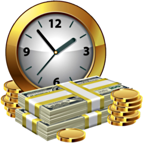 App Icon - Time Management Money (512x512)