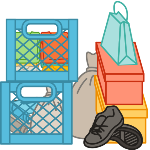 Boxes And Pair Of Shoes - Boxes And Pair Of Shoes (480x480)
