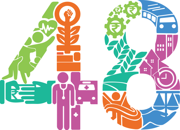 Accelerating Growth Commitment To Social Justice Development - 48 Months Of Transforming India (583x424)