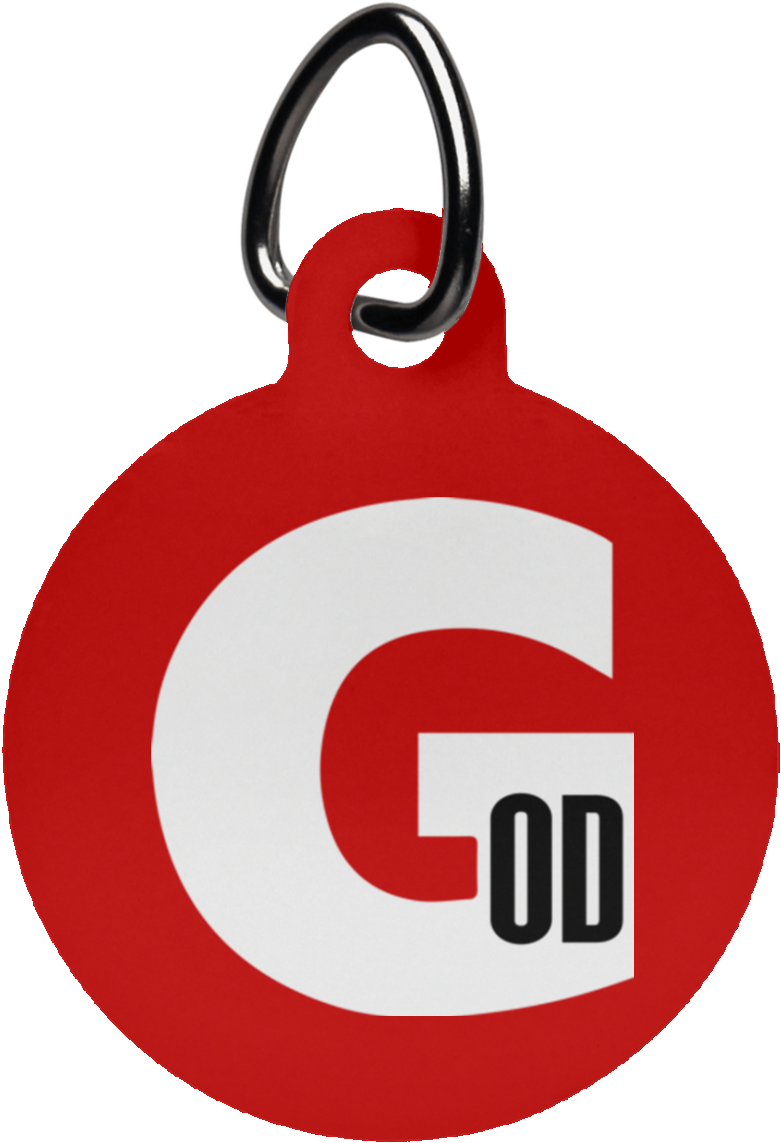 God Circle Pet Tag - Pet Tag (1155x1155)