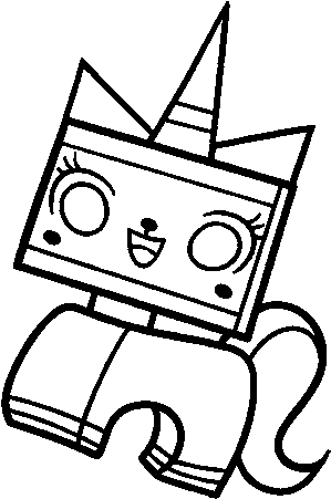 Dibujo De Unikitty Para Colorear Dibujos Net Pagina - Lego People Coloring Pages (600x470)