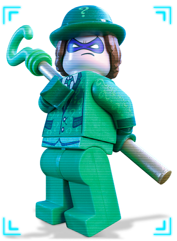 The Riddler™ - Lego Batman Beverage Napkins (16 Count) (360x480)