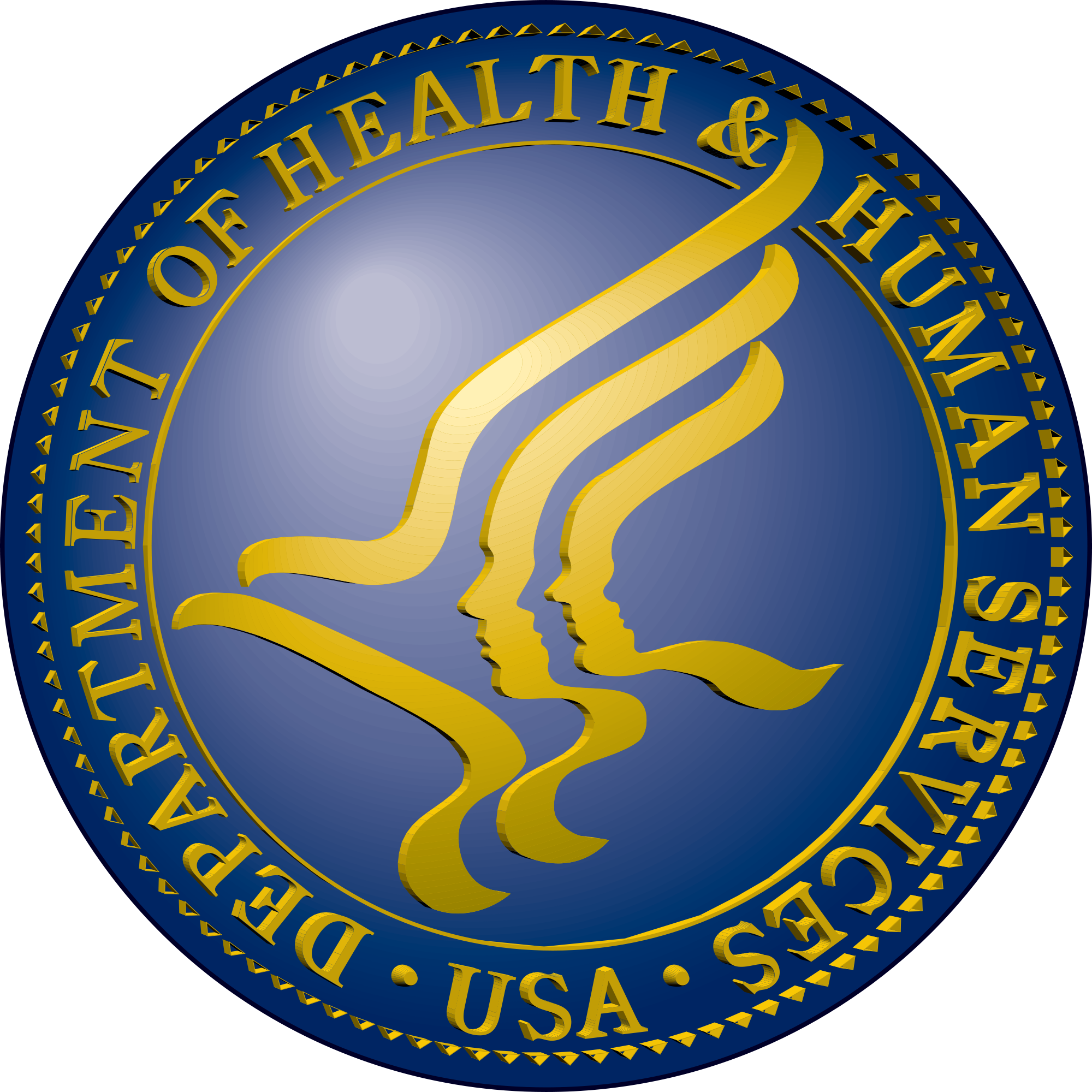 Us Dept Of Homeland Security Logo Images Gallery - Dept Of Health And Human Services (2000x2000)
