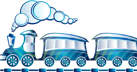 *choo Choo* - Train Clipart Cartoon Train (465x262)