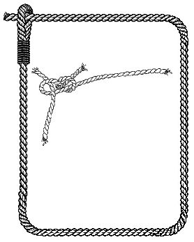 Free Rope Border - Illustration (525x351)