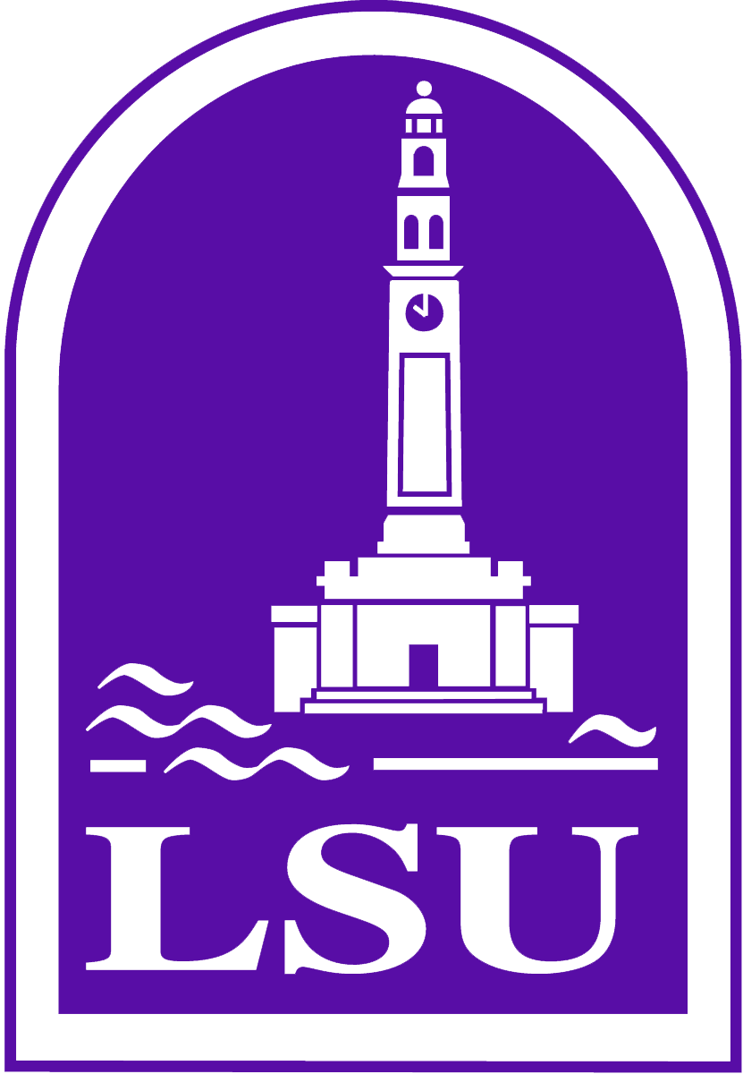 Lsu - - Lsu Tigers Logo Decal, Purple (831x1200)