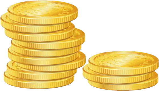 Coin Hd Png Transparent Coin Hd - Gold Coin Clip Art (559x321)