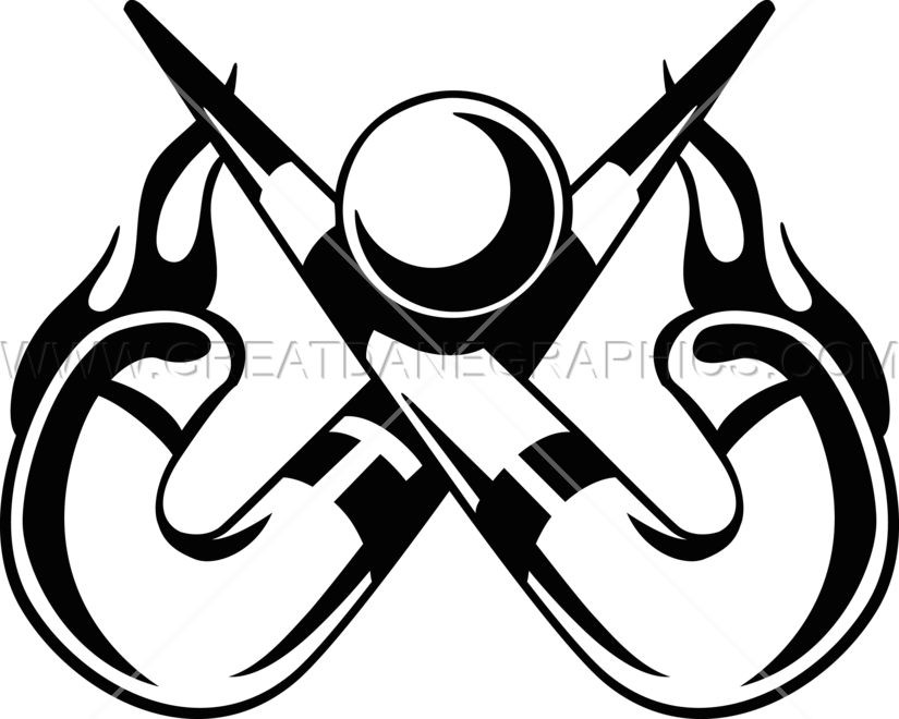 Field Hockey Sticks & Ball - Field Hockey Sticks Clipart (825x660)