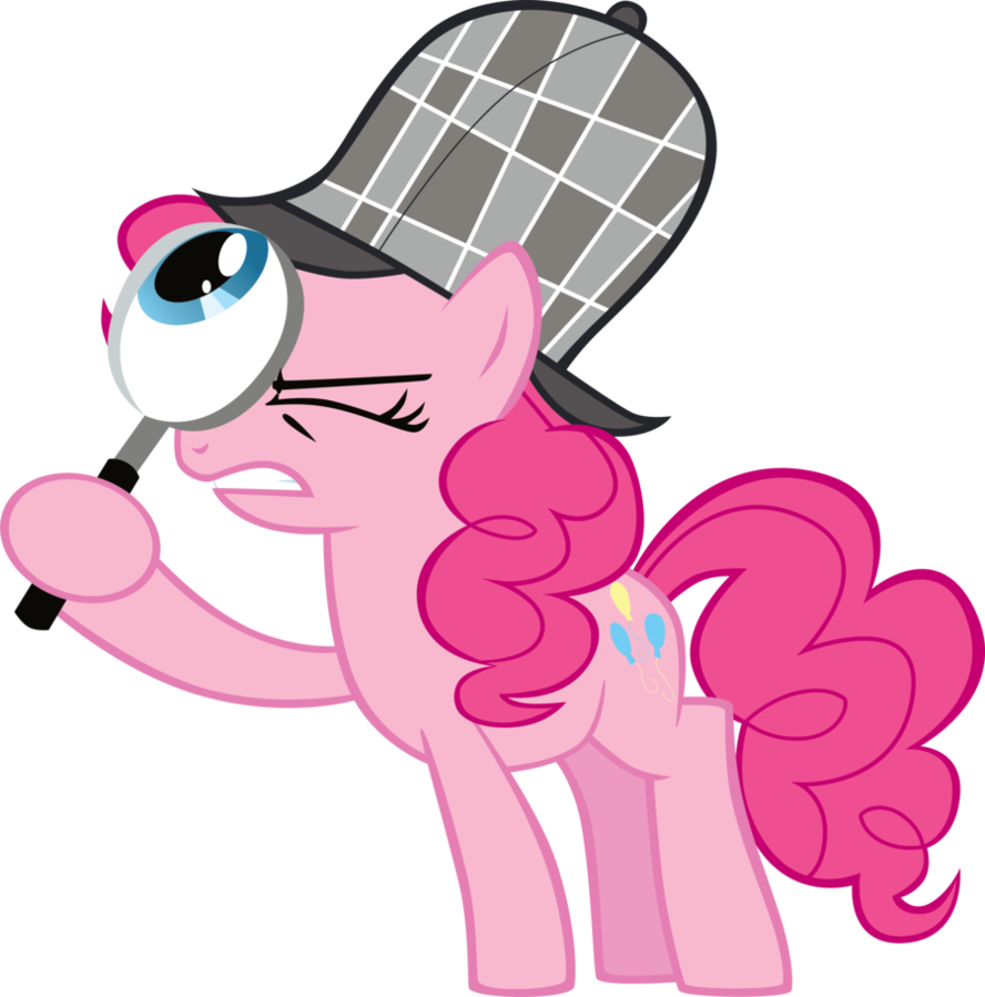 Detective Pinkie Pie By Pdpie - My Little Pony Detective (888x899)