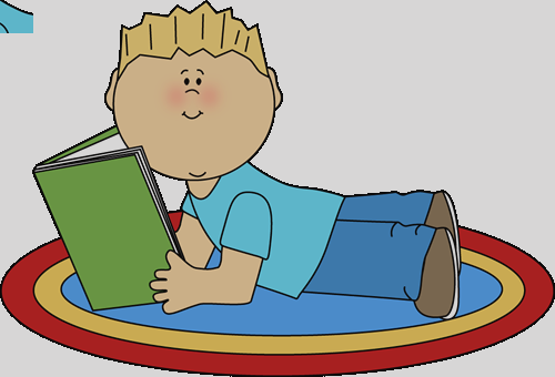 Reading Clip Art School Kids Reading Clipart - Reading Clip Art School Kids Reading Clipart (500x340)