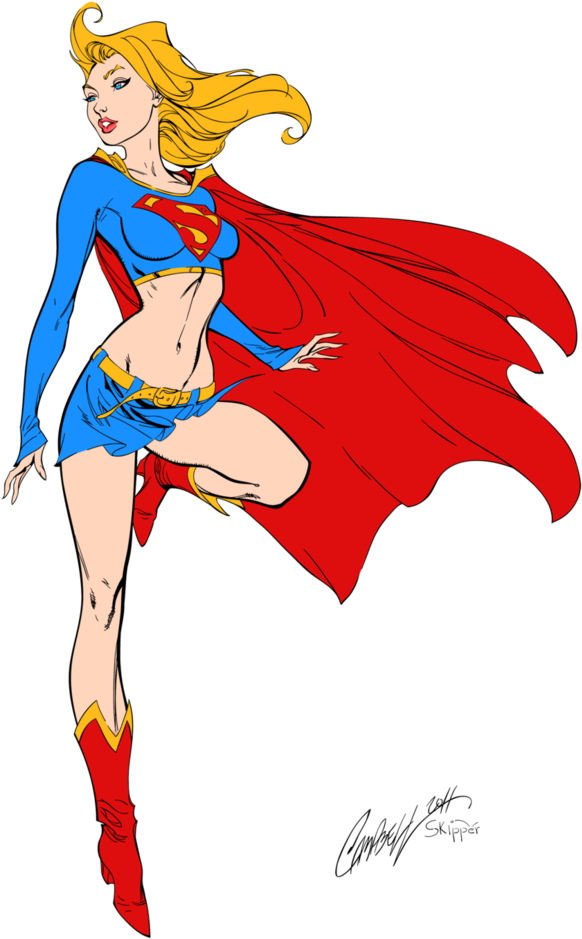 Supergirl Flats By Magnumimago - Supergirl (709x1127)