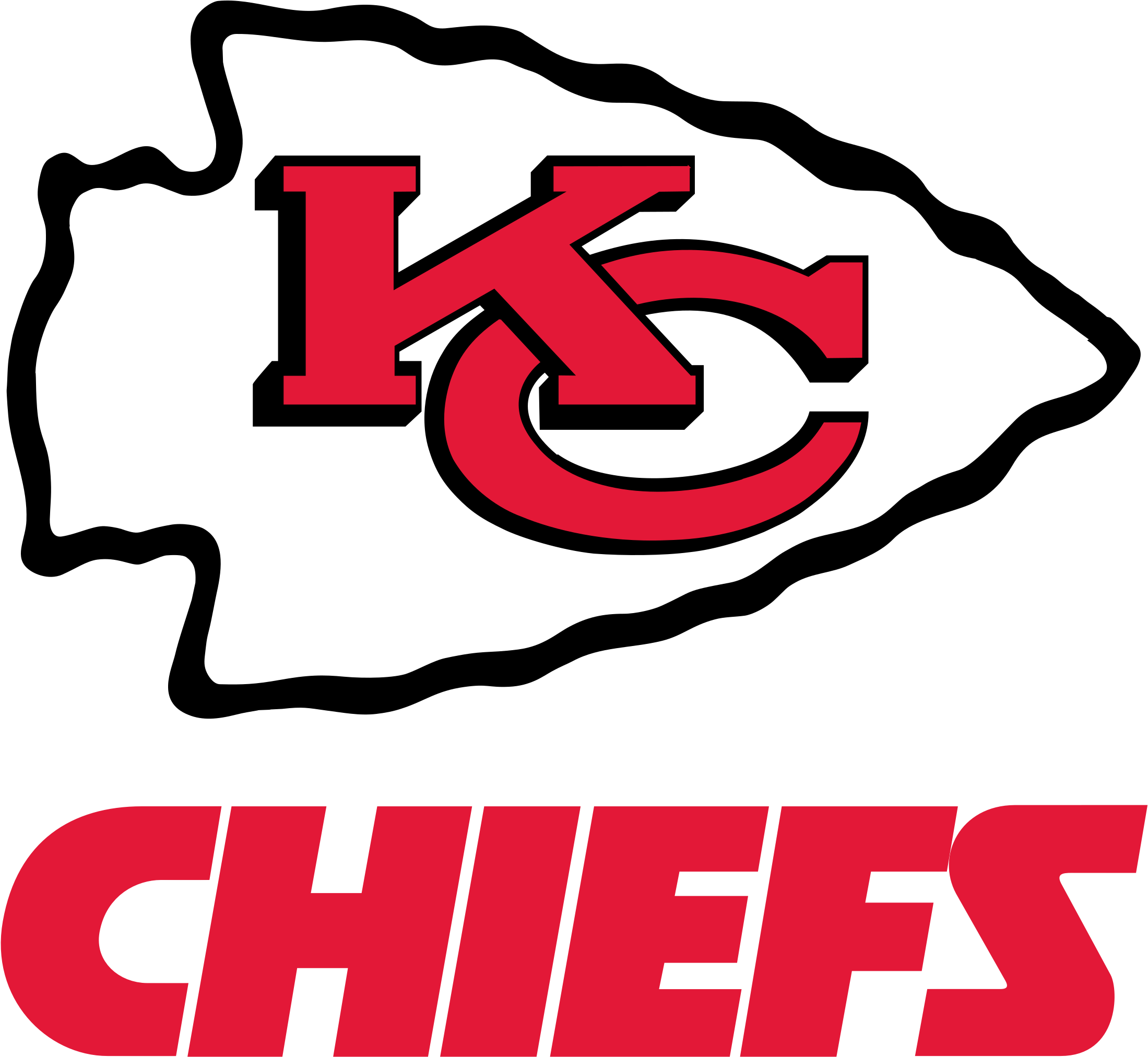 Kansas City Chiefs Football Logo - Kansas City Chiefs Logo Png (2400x2400)