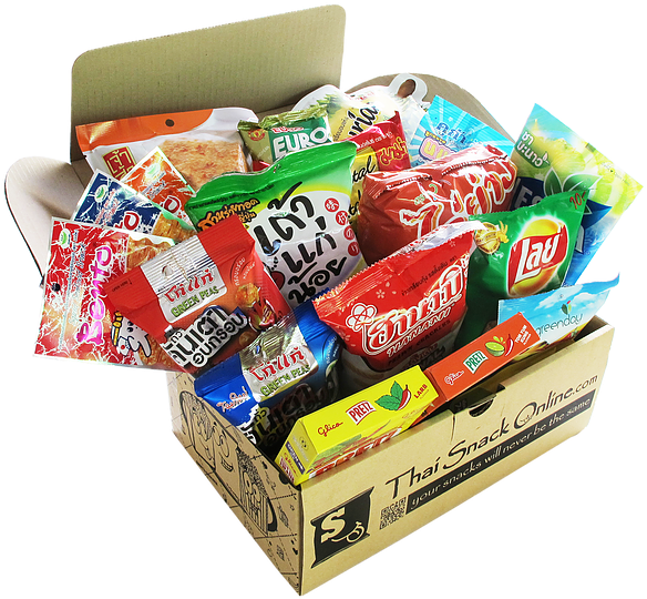 Buy Thai Snacks Online With Free Worldwide Shipping - Snacks In Thailand (613x547)