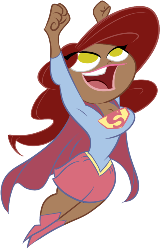 Madame Appear As Supergirl By Budtheartguy - Cartoon (784x1019)