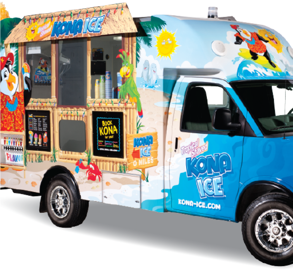 Kona Ice Bentonville Food Truck - Kona Ice Truck (1000x1000)
