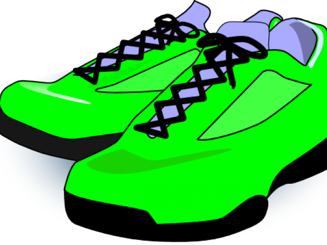 Tennis Shoes Clipart - Shoes Clip Art (640x480)