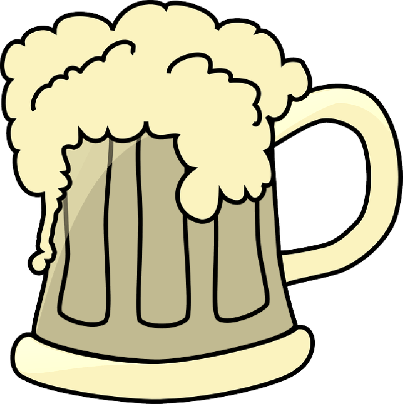 Beer Mug, Beer, Mug, Drink, Alcohol - Beer Clip Art (800x802)