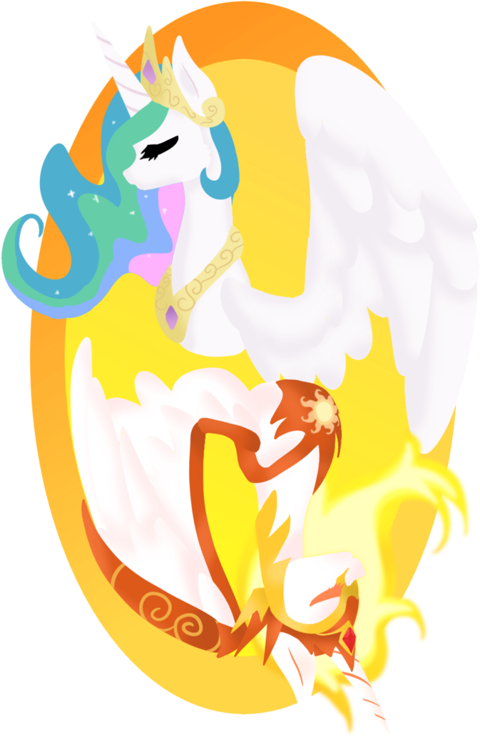 Daybreaker And Celestia By April-f00ls - Princess Celestia (758x1054)