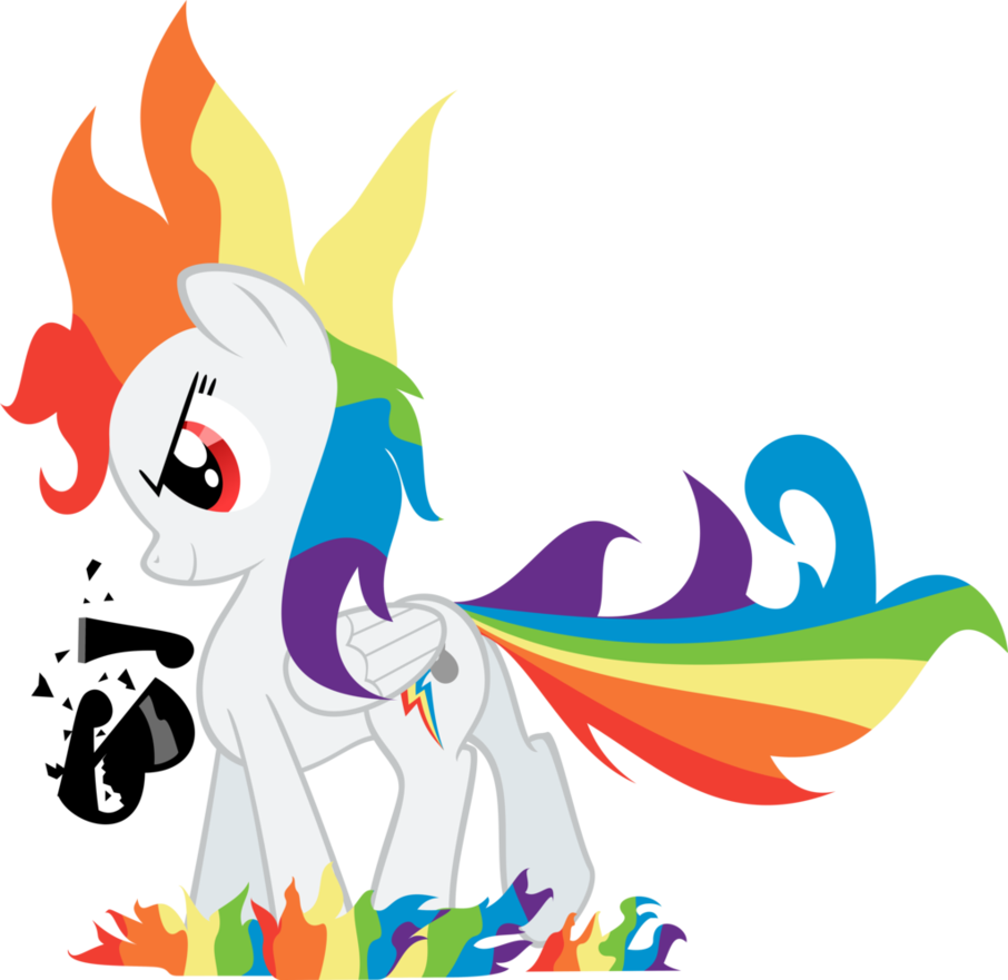 Rainbow Dash Scootaloo Horse Clip Art - Rainbow Dash (906x881)