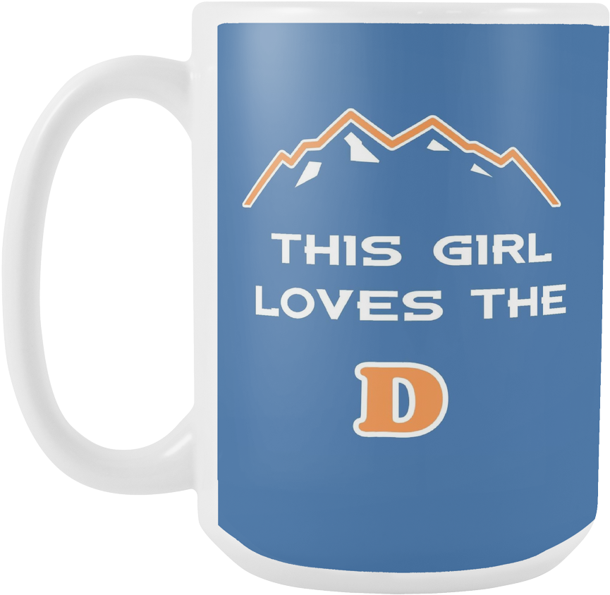 This Girl Loves The D Coffee Mug - Mug (1024x1024)