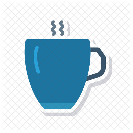 Coffee Cup Icon - Sticker (512x512)