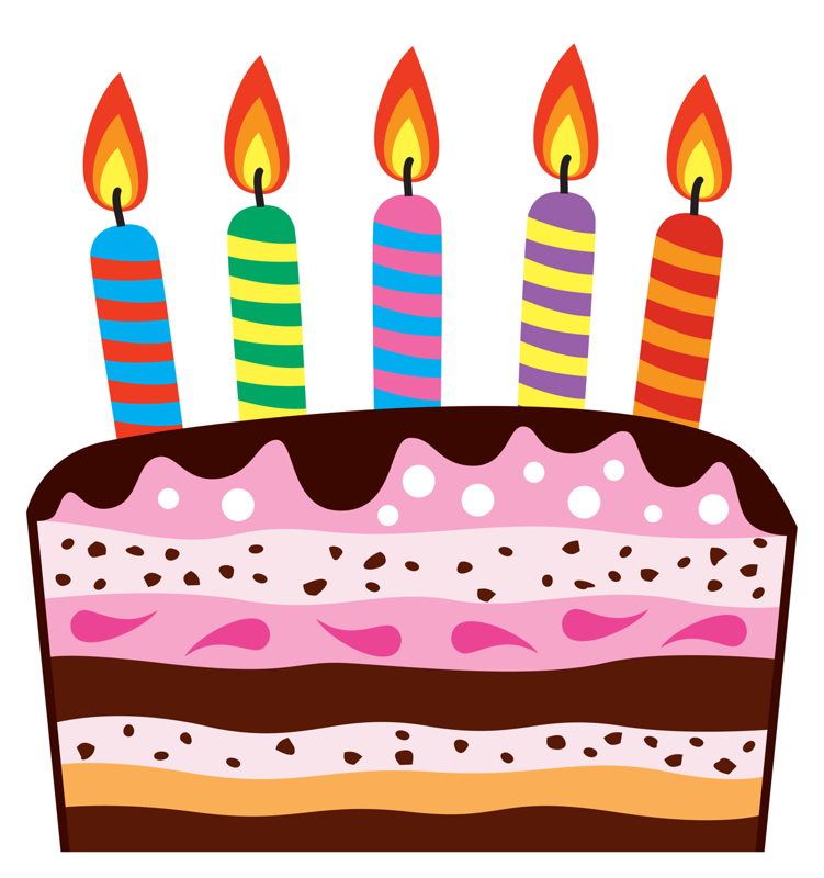 Find This Pin And More On Clipart By Nastyareferee - Birthday Cake Sticker (751x800)