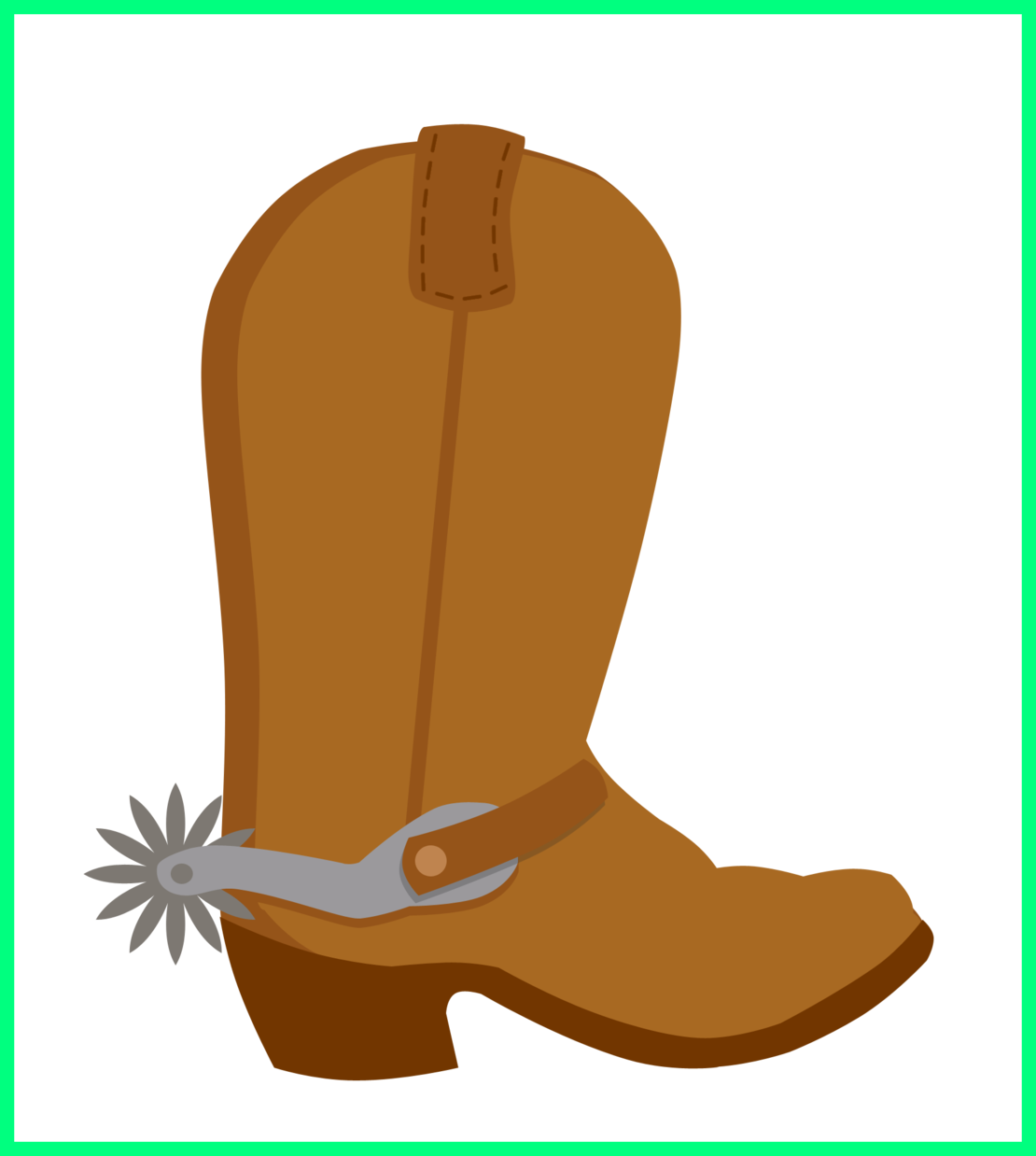 Stunning Bota Cowboy Boot Country Western Velho Oeste - Bota Cowboy Png (1110x1238)