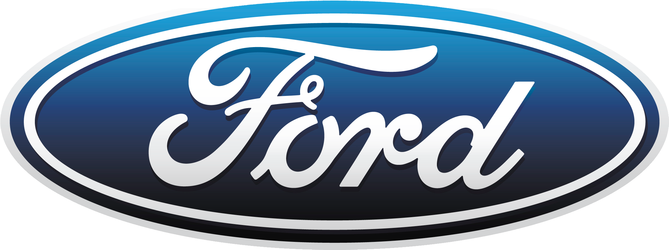 Ford Motor Company Logo (2302x883)