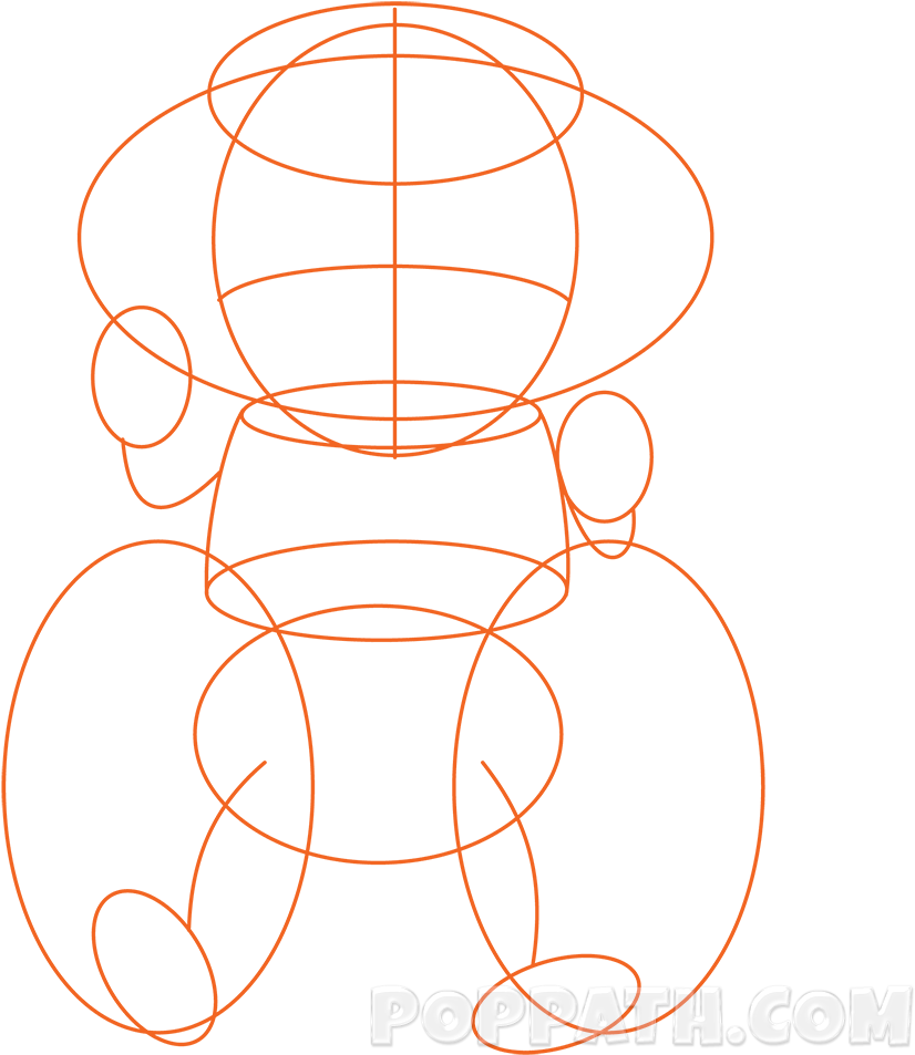 Although All The Lines Are Regular, The Circle Of The - Illustration (1000x1000)