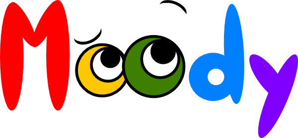 This Free Clip Arts Design Of Moody Round - Clip Art (600x279)