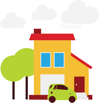 Car Insurance Illustration Green Car - Insurance (412x426)