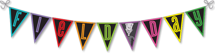 Buttons, Badges And Ribbons - Field Day (717x178)